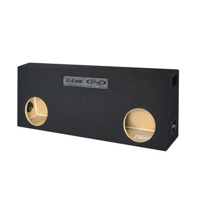 8" Dual Ported Vented Sub Box Subwoofer Enclosure Single Cab Trucks Speaker Box