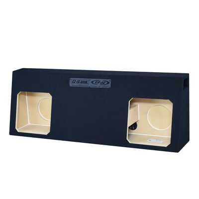 12" Dual Ported Vented Sub Box Subwoofer Enclosure Solo Baric Subs Single Cab Trucks Speaker Box
