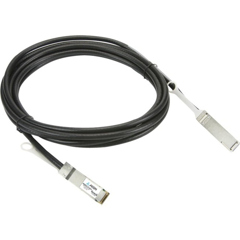 Axiom Memory - SF-QSFPPEXPAS-005-AX - Axiom 40GBASE-CR4 QSFP+ Passive DAC Cable Amphenol Compatible 5m - 16.40 ft Amphenol Network Cable for Network Device - 40 Gbit/s
