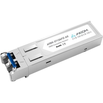 Axiom Memory - AFBR-5715APZ-AX 1000BASE-SX Ind. Temp SFP Transceiver for Avago - AFBR-5715APZ - for Optical Network, Data Networking - 1 x 1000Base-SX Network - Optical FiberGigabit Ethernet -