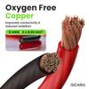 GEARit 8 Gauge Wire Oxygen Free Copper OFC (25ft Each- Black/Red Translucent) 8 AWG - Primary Automotive Wire Power/Ground, Battery Cable, Car Audio Speaker, RV Trailer, Amp, Electrical 8ga - 25 Feet view 2