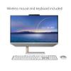 ASUS Zen AiO 24, 23.8 FHD Touchscreen Display, AMD Ryzen 7 5825U Processor, 16GB DDR4 RAM, 512GB SSD, Windows 11 Home, Kensington Lock, Wireless Keyboard and Mouse Included, White, M5401WYA-DH704T view 3