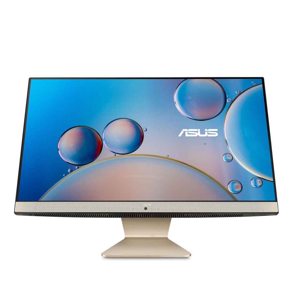 ASUS AiO M3400 All-in-One Desktop PC, 23.8-inch Full HD Anti-Glare Display, AMD Ryzen 5 5625U Processor, 8GB DDR4 RAM, 512GB NVMe PCIe, Windows 11 Home, Kensington Lock, M3400WYA-DH503