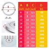 Lazy Susan, Turntable Ring Rotating Bearing, Table Bearing, Silent, Smooth, Round, Aluminium Alloy, For Dining Table TV Computer Monitor, Swivel Plate Hardware (Size : 28 inches (700mm)) view 2