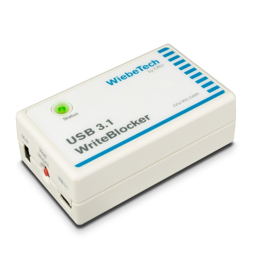 fonefunshop Cru WiebeTech USB Writeblocker 3.1 (Model: 31359-1976-0000)