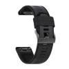 GANYUU 26 22mm Silicone Quick Release Watchband Strap for Garmin Fenix 6X 6 6S Pro 5X 5 Plus 3HR Enduro Smartwatch Easyfit Wrist Strap (Color : K, Size : 22mm) view 1