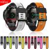 GANYUU 26 22mm Silicone Quick Release Watchband Strap for Garmin Fenix 6X 6 6S Pro 5X 5 Plus 3HR Enduro Smartwatch Easyfit Wrist Strap (Color : K, Size : 22mm) view 2