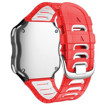 GANYUU Colorful Silicone Wrist Strap Band for Garmin Forerunner 920XT Strap with Tool Wrist Band Strap (Color : RED)
