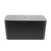 Box Black Socket Strips, Wire Cable Plastic Size Plug, Tv Storage and Case Hotel Abs Hub Computer Desk Large Safe Protector Outlet Hider Holder Cases Power Management view 1