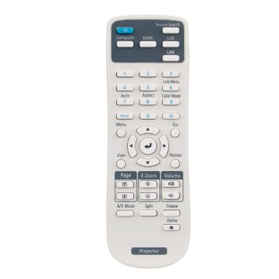 AIDITIYMI 218906000 Replacement Remote Compatible with Epson Projector PowerLite L400U L500W L510U L610 L610U L610W L615U