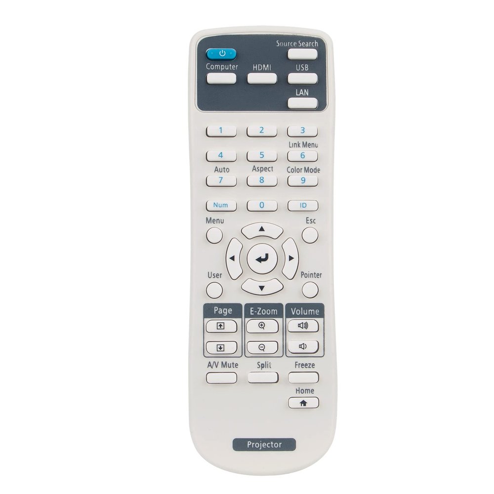 AIDITIYMI 218906000 Replacement Remote Compatible with Epson Projector PowerLite L400U L500W L510U L610 L610U L610W L615U