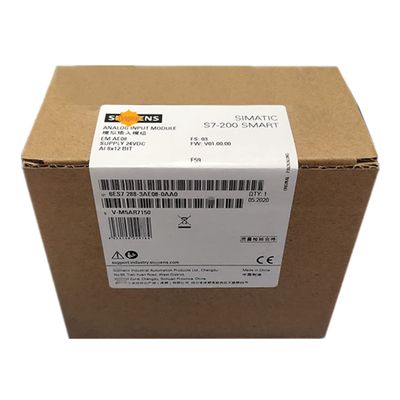 6ES7288-3AE08-0AA0 SIMATIC S7 200 Smart Analog Input Module Module 6ES7 288-3AE08-0AA0 Module Sealed in Box 1 Year Warranty