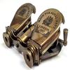 ALFAMART Vintage Royal Marine Brass Binoculars with Protective Flip Lenses - Timeless Nautical Elegance view 4