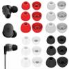 12 Pairs Ear Tips Buds Compatible with Skullcandy in-Ear Earphone, Replacement Flexible Silicone Eartips Earbuds Accessories Compatible with Skullcandy Dime/Sesh Evo/Jib/Ink'd+ - 4 Color view 1