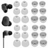 12 Pairs Ear Tips Buds Compatible with Skullcandy in-Ear Earphone, Replacement Flexible Silicone Eartips Earbuds Accessories Compatible with Skullcandy Dime/Sesh Evo/Jib/Ink'd+ - Gray view 1
