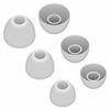 12 Pairs Ear Tips Buds Compatible with Skullcandy in-Ear Earphone, Replacement Flexible Silicone Eartips Earbuds Accessories Compatible with Skullcandy Dime/Sesh Evo/Jib/Ink'd+ - Gray view 4