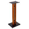 Monolith 28in Cherry Wood Speaker Stand with Adjustable Top Plate, Cherry (Each) Harmon Kardon, Bose, Sony, Polk, KEF, JBL, Klipsch, for Home Theater Speakers in Your Entertainment System view 1
