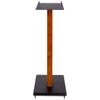 Monolith 28in Cherry Wood Speaker Stand with Adjustable Top Plate, Cherry (Each) Harmon Kardon, Bose, Sony, Polk, KEF, JBL, Klipsch, for Home Theater Speakers in Your Entertainment System view 2