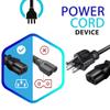 Digipartspower 6ft UL AC Power Cord Cable Compatible with XJ-V Series XJ-V10X XJ-V100W XJ-V110W Projector view 3