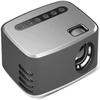 JYYBN Mini Portable Easy to Carry 1080P USB HD LED Home Media Video Player Cinema Micro Projector (Color : Gray) view 1
