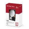 Western Digital 6TB WD Red Plus NAS Internal Hard Drive HDD - 5400 RPM, SATA 6 Gb/s, CMR, 256 MB Cache, 3.5" -WD60EFPX view 2