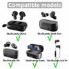 12 Pairs Ear Tips Buds Compatible with Skullcandy in-Ear Earphone, Replacement Flexible Silicone Eartips Earbuds Accessories Compatible with Skullcandy Dime/Sesh Evo/Jib/Ink'd+ - White view 2