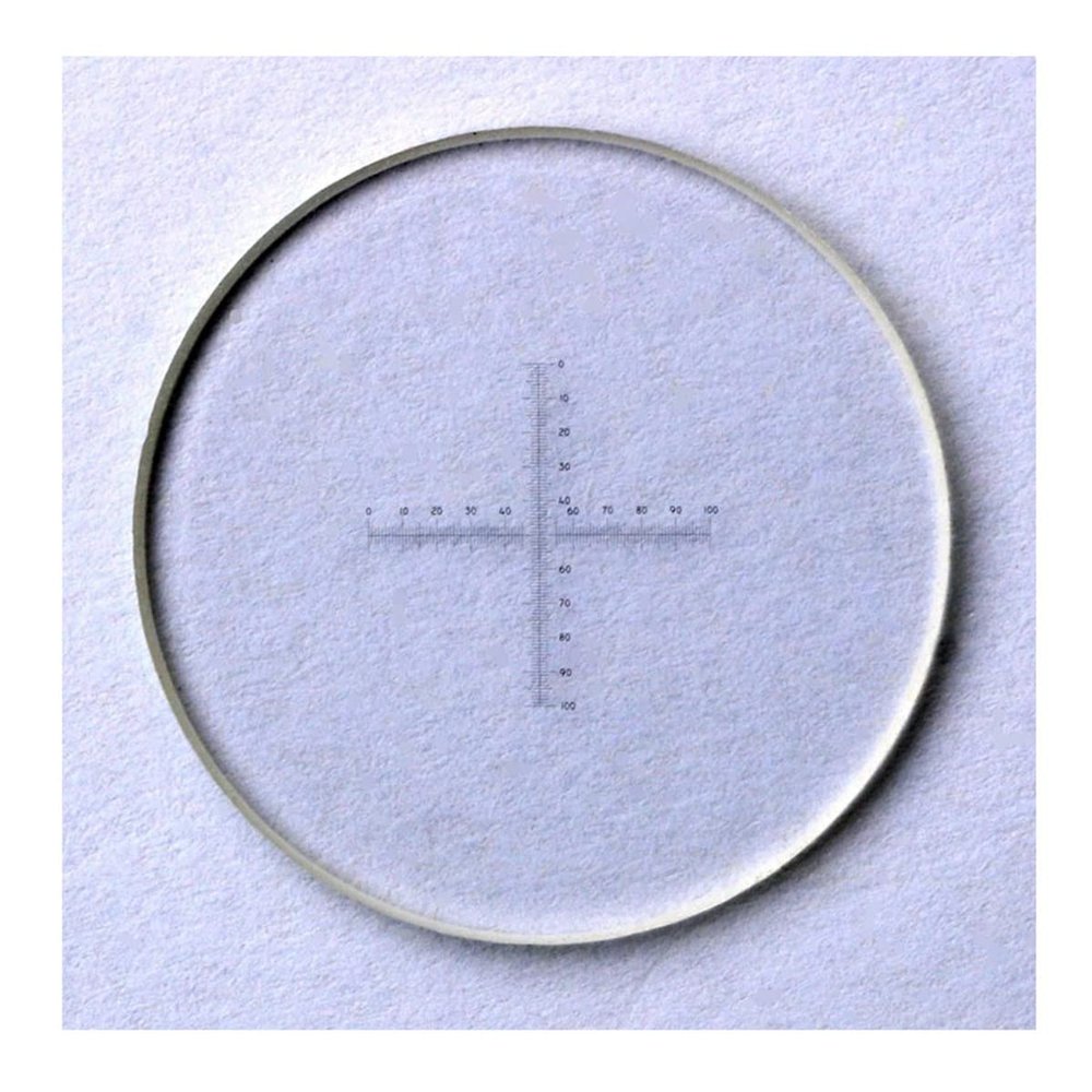 Microscope Kit Microscope Micrometer-Optical Glass Microscope Measurement Calibration Slides Eyepiece Reticle Ruler Microscopio Stage Micrometer Accurate Survey Tool Microscope Lens Adapters