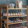 TOMYEUS Shoes Shelf Shoe Rack 6-Layer Floor Shoe Shelf Bedroom Living Room Display Rack Corridor Shoe Organizer Kitchen Tableware Storage Shelf Stackable Shoe Rack view 4