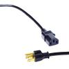 AC Power Cable 6.6ft / 2m for Maxell MC-EX353E Projector view 1