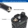 ABBREE AR-771C GMRS (155/462MHz) Antenna 15.3inch Whip Antenna SMA-Female for Baofeng UV-5R UV-5G Mini GMRS GM-15Pro GM-5RH UV-5G Plus TD-H3 UV-9G Radioddity GM-30 Plus GMRS Radios (Black) view 4