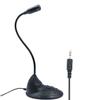 FRAHS USB/3.5MM Computer Microphone,Plug&Play Condenser,Desktop, PC, Laptop,360 Gooseneck Design for Desktop & Laptop (Color : Black, Size : Style 2(USB)) view 1