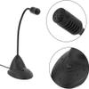 FRAHS USB/3.5MM Computer Microphone,Plug&Play Condenser,Desktop, PC, Laptop,360 Gooseneck Design for Desktop & Laptop (Color : Black, Size : Style 2(USB)) view 3