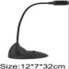 FRAHS USB/3.5MM Computer Microphone,Plug&Play Condenser,Desktop, PC, Laptop,360 Gooseneck Design for Desktop & Laptop (Color : Black, Size : Style 1(3.5CM)) view 2