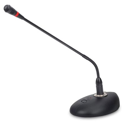 FRAHS Gooseneck Wired Microphone Adjustable Black Desk Meeting Microphone,Desktop Microphone for Desktop & Laptop