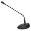 FRAHS Gooseneck Wired Microphone Adjustable Black Desk Meeting Microphone,Desktop Microphone for Desktop & Laptop view 1