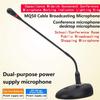FRAHS Gooseneck Wired Microphone Adjustable Black Desk Meeting Microphone,Desktop Microphone for Desktop & Laptop view 2