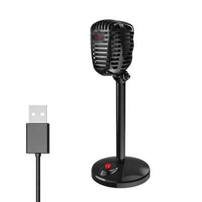 FRAHS USB Computer Microphone,3.5MM Noise-Cancelling Recording Desktop Mic for PC/Laptop for Desktop & Laptop