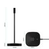 FRAHS USB Computer Microphone, Plug &Play Desktop Omnidirectional Condenser PC Laptop Mic, Mute Button with LED Indicator for Desktop & Laptop (Color : White) view 2