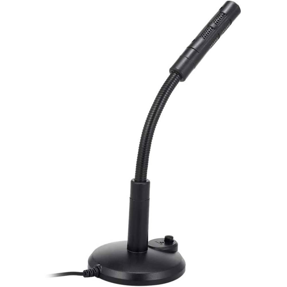 FRAHS USB Computer Microphone, PC Goose-Neck Mic Microphone for Desktop & Laptop