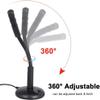 FRAHS USB Computer Microphone, PC Goose-Neck Mic Microphone for Desktop & Laptop view 3