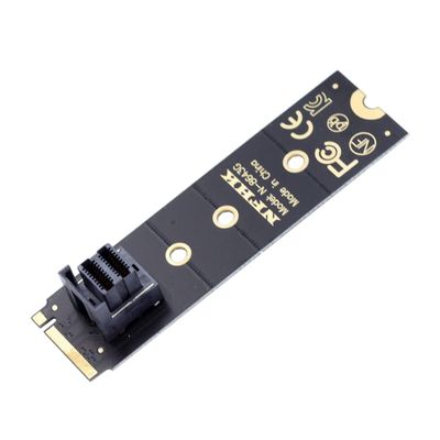 NFHK 22x80mm U.2 Kit SFF-8639 NVME PCIe4.0 SSD Adapter for Mainboard SSD 750 p3600 p3700 M.2 SFF-8643 Mini SAS HD