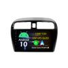 Bestycar 9'' Android Car Stereo Radio for Mitsubishi Mirage 6 2012-2018 Octa Core Android 10.0 Touchscreen Headunit Supports GPS Navigation Carplay Android Auto Bluetooth DSP SWC WiFi AHD Camera-4+64 view 1