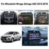 Bestycar 9'' Android Car Stereo Radio for Mitsubishi Mirage 6 2012-2018 Octa Core Android 10.0 Touchscreen Headunit Supports GPS Navigation Carplay Android Auto Bluetooth DSP SWC WiFi AHD Camera-4+64 view 2