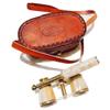 Binoculars Brass Mother of Pearls White Seep Opera Glass Binocular Marine Nautical Leather Box BY M/S NAUTICAL PERSONALIZED (With Box) view 1