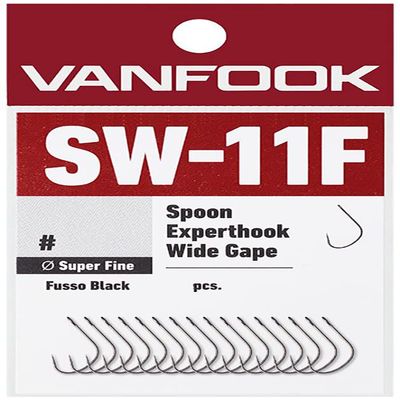 Vanfook 40531 Spoon Experthook Wide SW-11F Fusso Black #10