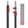 AoForce Easy flip-Tab Lock Mechanism Telescopic Pole, 2M-to-10.8M Telescopic Extension Pole, Lightweight Sturdy Aluminum Telescoping Pole, Cleaning, Trimming, Decorating Extension Pole (Size : 7.2M) view 3