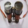 Vintage Brass Binocular with Leather case Pirates Navy spyglass, Handheld Binocular BY M/S NAUTICAL PERSONALIZED (Without Box) view 4