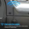 Anina 7 Inch Car Antenna Mast for 2004-2012 Mazda 3/5 /6 /CX-7 AM/FM Radio Rubber Antenna Car Wash Proof (Black) view 2