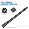 Anina 7 Inch Car Antenna Mast for 2004-2012 Mazda 3/5 /6 /CX-7 AM/FM Radio Rubber Antenna Car Wash Proof (Black) view 3