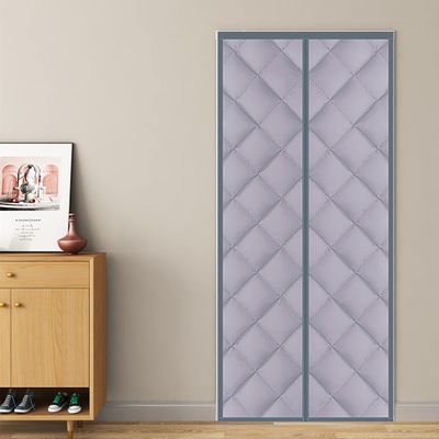 Warmth Retention Screen Door,Cold Door Curtain,Thermal Insulated Door Curtain,Loss Reduce Noise,Curtain for Door Window,Doorway Curtains,for Air Conditioner Room,Heater Room, Living Room